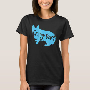 Cute Corgi Dad Corgi Welsh Pembroke Dog T-Shirt