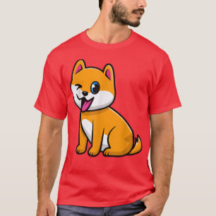 Cute Corgi Dog Kawaii Japanese Puppy Inu Breed Shi T-Shirt