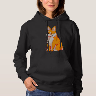 Cute Corgi Dog Premium Hoodie