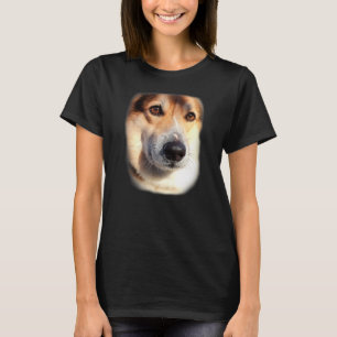 Cute Corgi Face Pembroke Welsh Corgi Mum Dad Dog T-Shirt