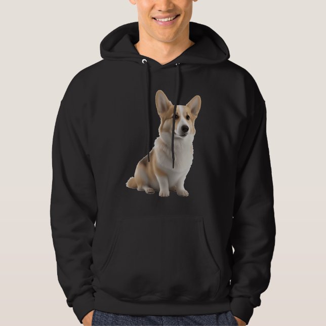 Cute Corgi Hoodie (Front)