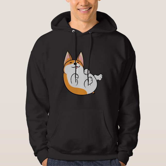 Cute Corgi   Hoodie (Front)