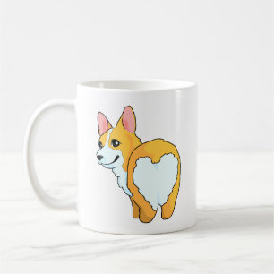 Cute Corgi Love Butt  Coffee Mug