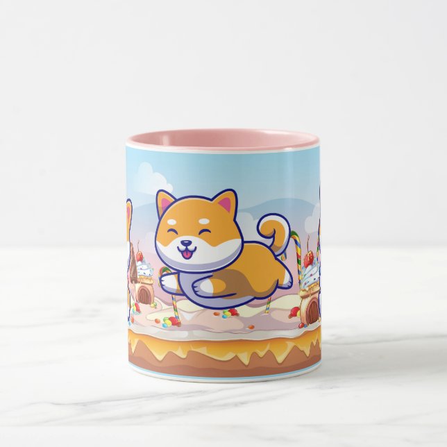 Cute Corgi Mug (Center)
