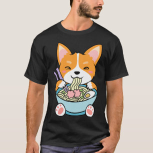 Cute Corgi Noodle T-Shirt