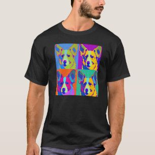 Cute Corgi Pop Pembroke Welsh Corgi T-Shirt