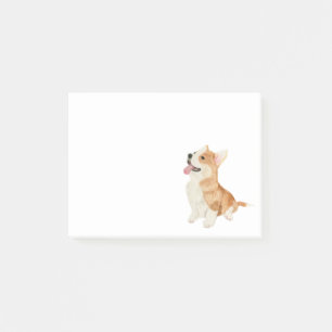 Cute Corgi Puppy Dog Cardigan Welsh Corgis Post-it Notes