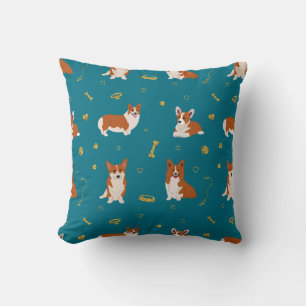Cute Corgi Puppy Dogs Cushion