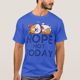 Cute Corgi Sleeping Cartoon Vector Illustration505 T-Shirt