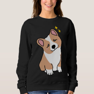Cute Corgi Smiling Dog Sweatshirt