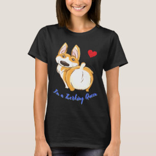 Cute Corgi Twerking Queen Best Twerk 917 T-Shirt