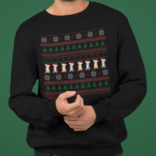 Cute Corgi Ugly Christmas Sweater Party