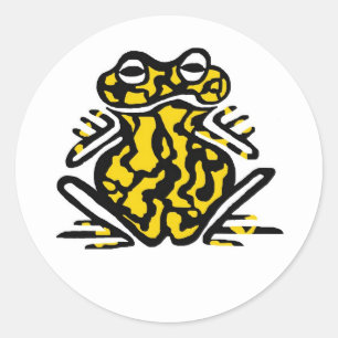 Cute Corroboree FROG - Amphibian -Australia Classic Round Sticker