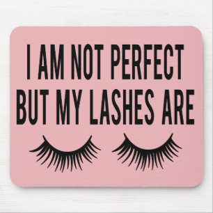 Cute Cosmetologist Lashes Makeup Artist Gift Mouse Mat