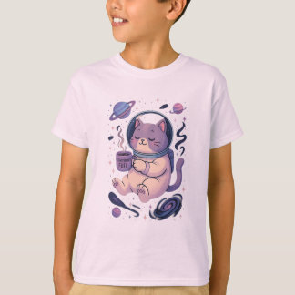 Cute Cosmic Cat Art | Meowstronaut Fuel Mug & Tee