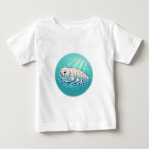 Cute Cosmic Tardigrade Cartoon Art Baby T-Shirt