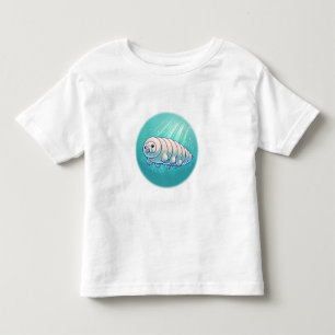 Cute Cosmic Tardigrade Cartoon Art Toddler T-Shirt