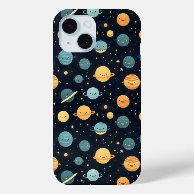 Cute Cosmos Pattern Case-Mate iPhone Case (Back)