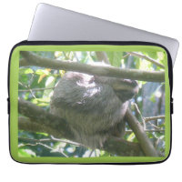 Cute Costa Rica Sloth Laptop Sleeve