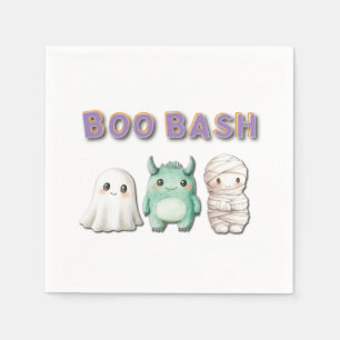 Cute Costume Halloween Party Napkin