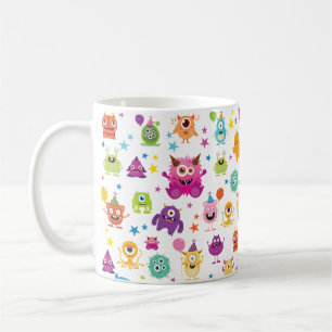Cute Costume Monster Halloween Party Pattern Coffee Mug