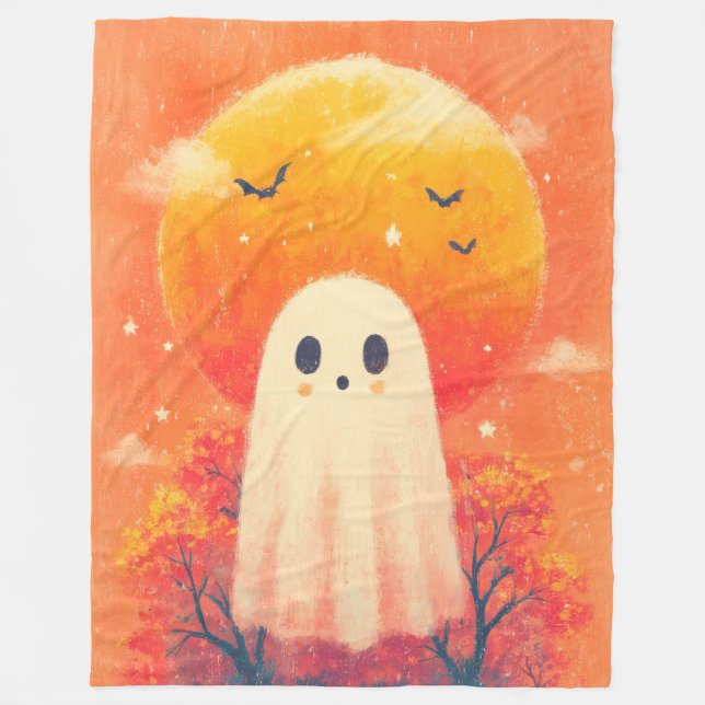 Cute Cosy Halloween Blanket (Front)