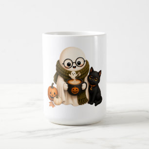 Cute Cosy Halloween Ghost Coffee Mug