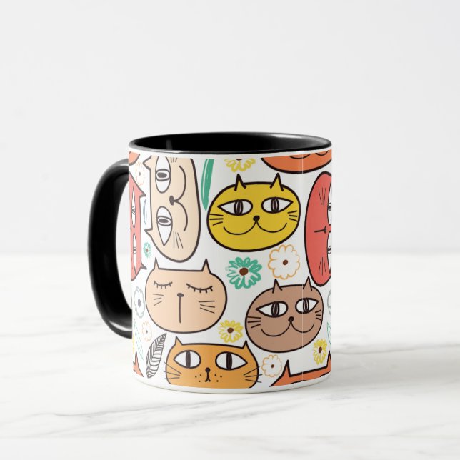 Cute & Cosy Mug for Your Daily Coffee (Front Left)