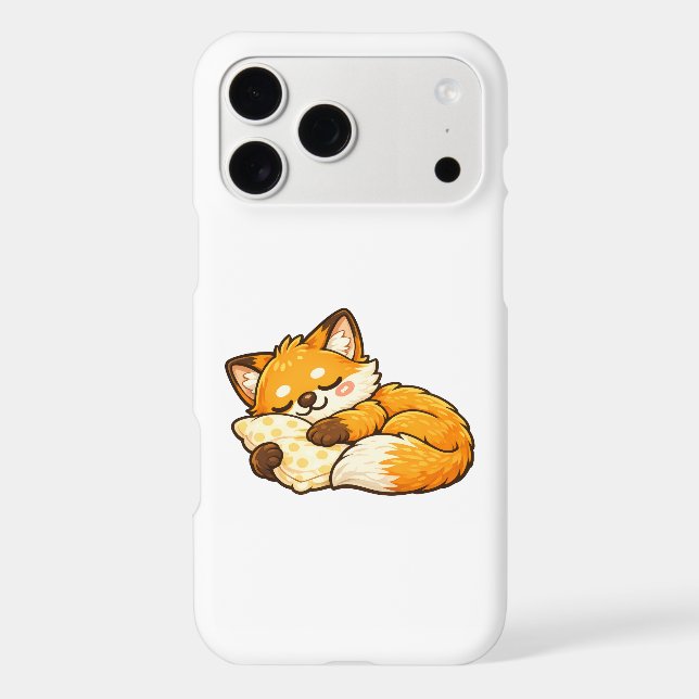 Cute Cosy Sleeping Fox (Back)