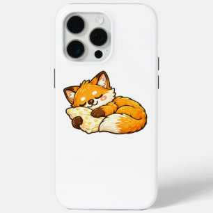 Cute Cosy Sleeping Fox iPhone 15 Pro Max Case