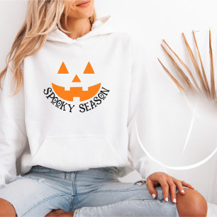 Cute & Cosy Spooky Season Pumpkin Halloween Hoodie