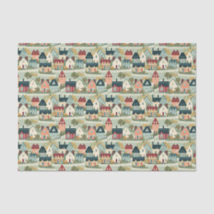 Cute cottage core House warming party  Tissue Paper