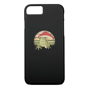 Cute Cottagecore Aesthetic Frog Mushroom Goblincor iPhone 8/7 Case