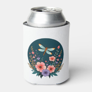 Cute Cottagecore Floral Dragonfly Aesthetic Girls Can Cooler