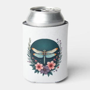 Cute Cottagecore Floral Dragonfly Aesthetic Girls Can Cooler