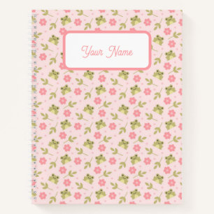 Cute Cottagecore Frog Bulletjournal Notebook