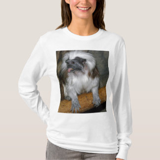Cute Cotton-top Tamarin T-Shirt