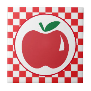 Cute Country apple kitchen decor tile