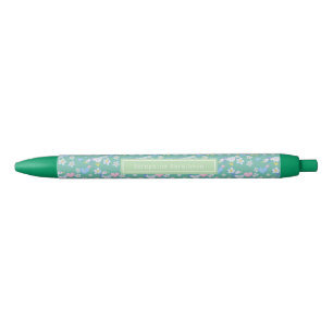 Cute Country Geese Personalised Name Black Ink Pen