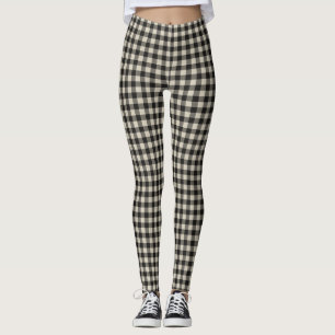 Cute Country Gingham Leggings