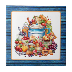 Cute Country kitchen pot Tile