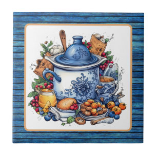Cute Country kitchen pot Tile