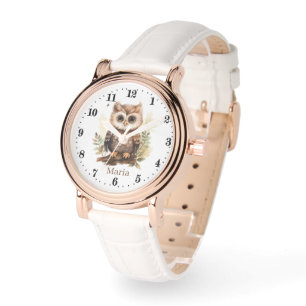 Cute Country owl lovers add name Watch
