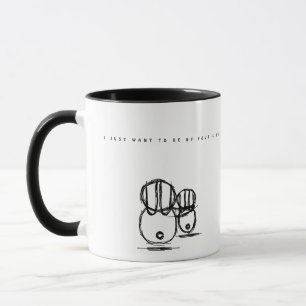Cute Couple Bunny Mug   Be By Your Side