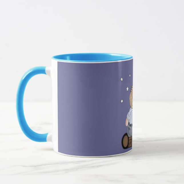 Cute Couple by the Moonlight Mug (Left)