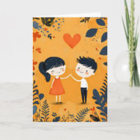 Cute Couple Cartoon Love