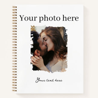 Cute Couple Custom Photo Journals 