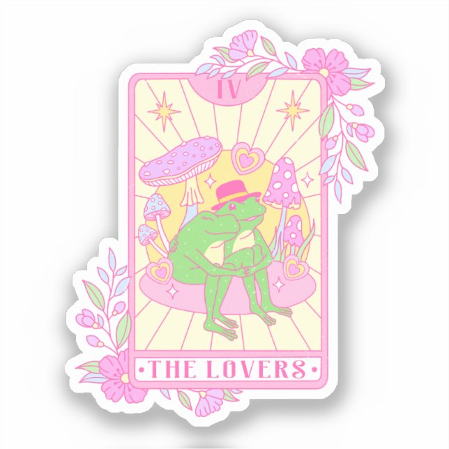 Cute Couple Frog - The Lovers (Front)