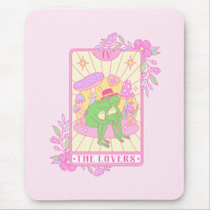 Cute Couple Frog - The Lovers Mouse Mat