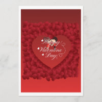 Cute Couple Illustration Valentine's Day Card